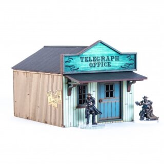 32mm American Legends Side Street Building 1