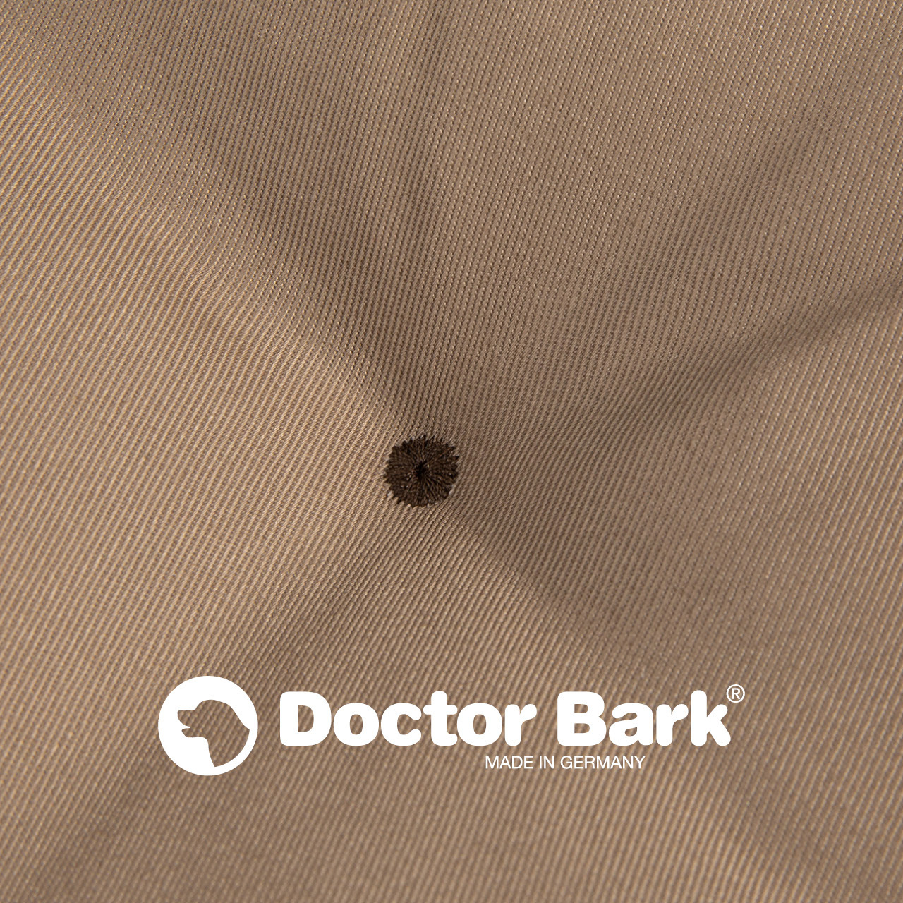 Doctor Bark Hundekissen Doctor Bark Lounge-Kissen sandbraun XXL
