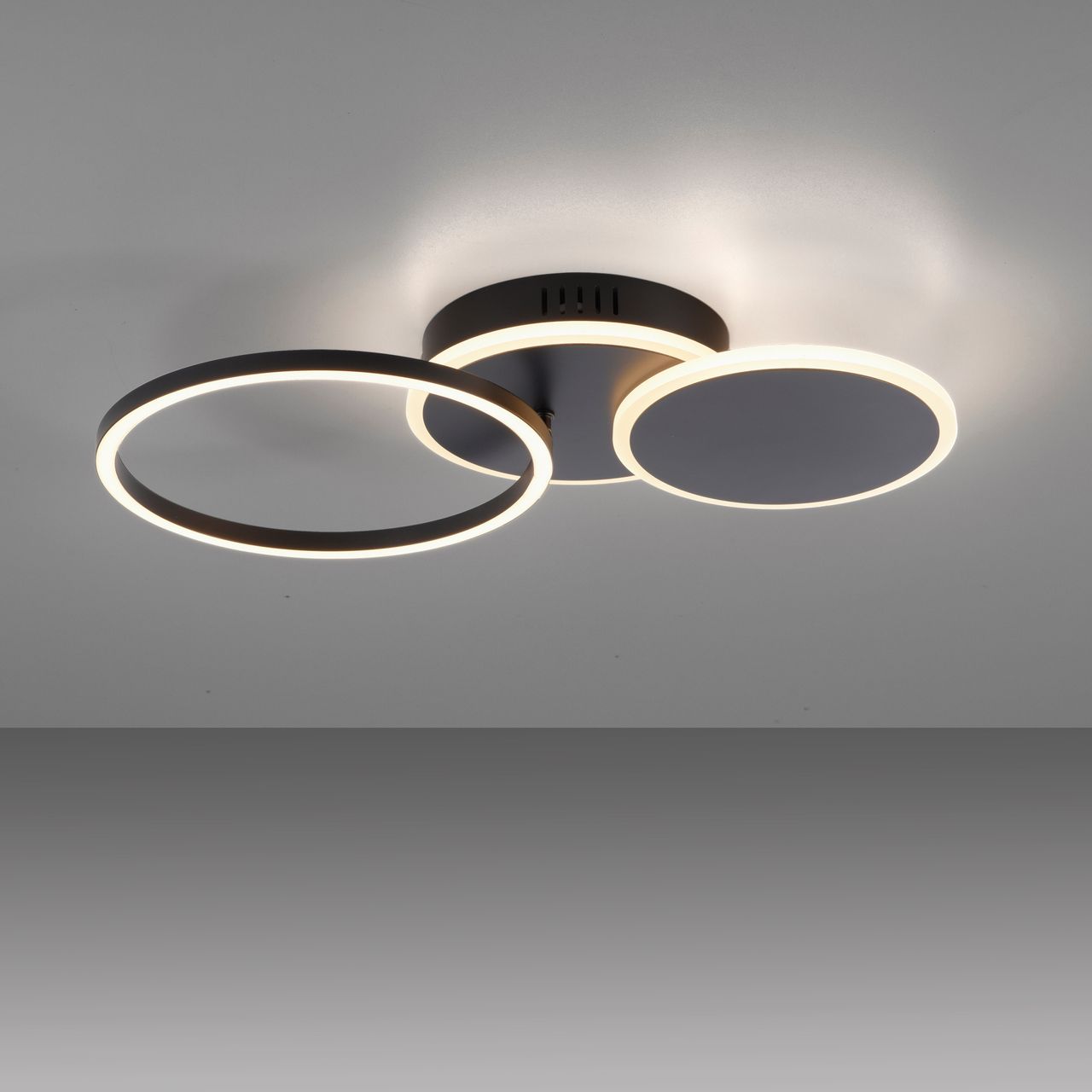 JUST LIGHT JUST LIGHT.  LED Deckenleuchte SEVENT,  rund, 1xLED-Board/25,5W/3000K, Innenleuchte, IP20