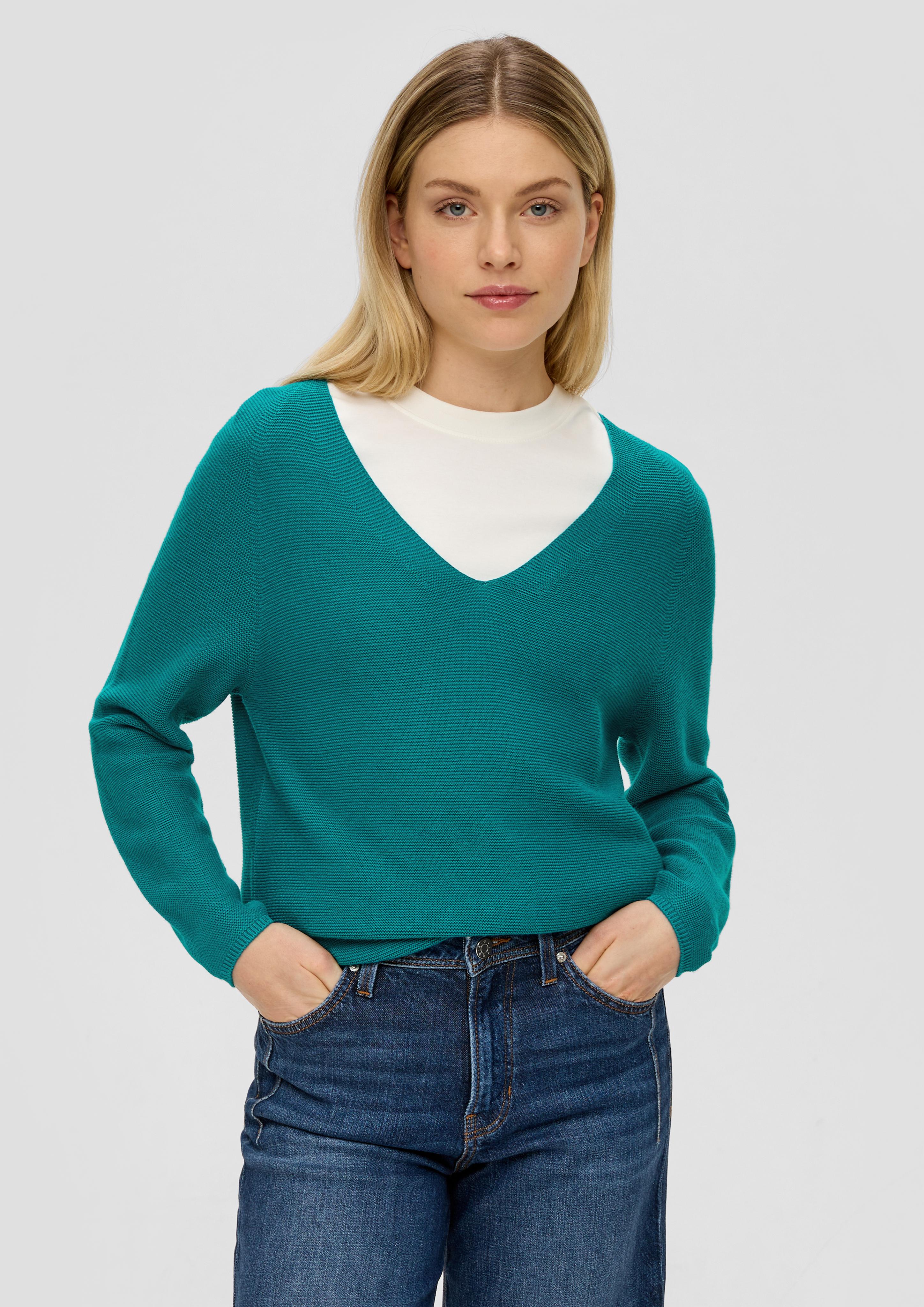 Pullover mit V-Ausschnitt  2139914-6680