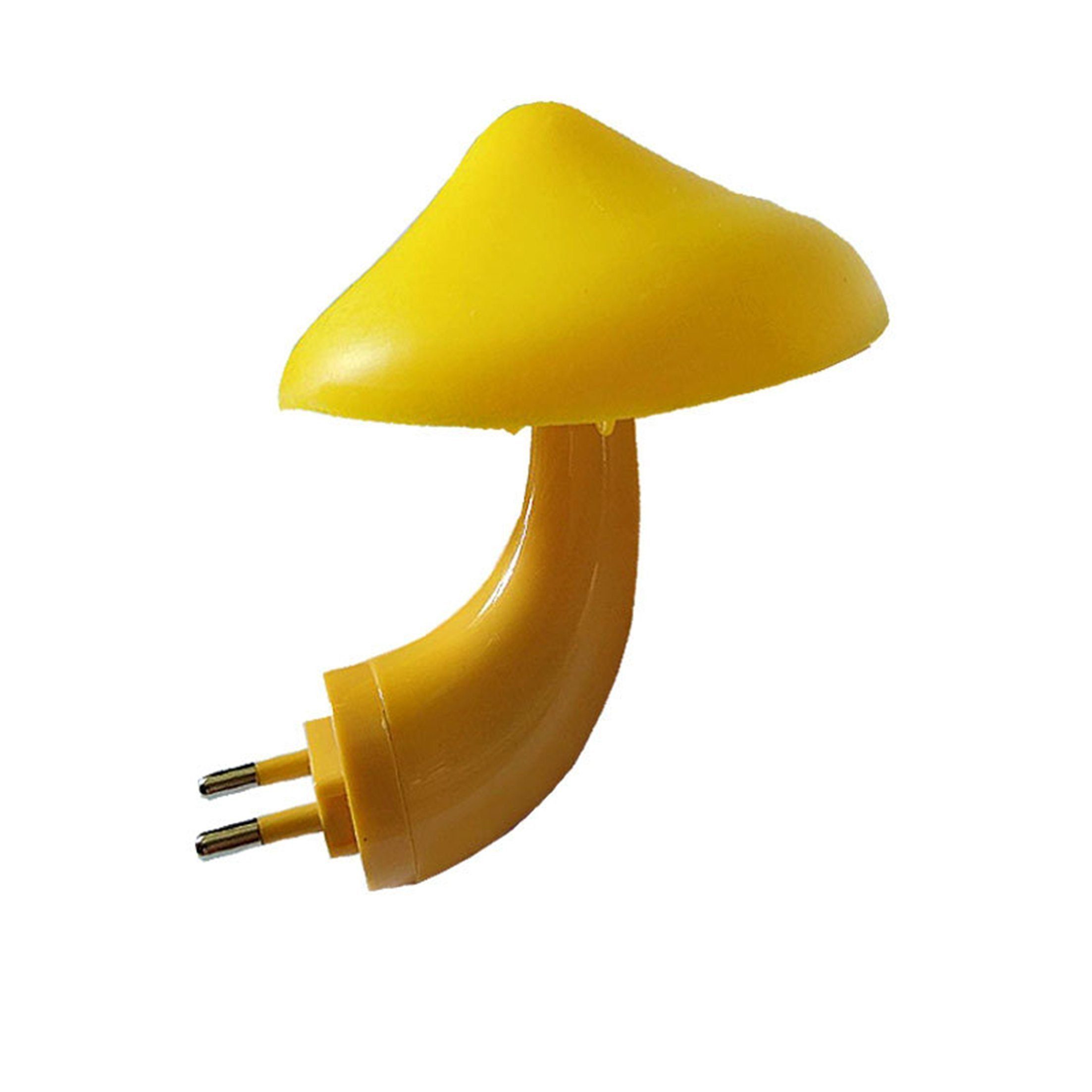 LANOR Pilz-Nachtlicht,LED-Sockelleuchte,lichtgesteuertes Nachtlicht,gelb Smarte Lampe