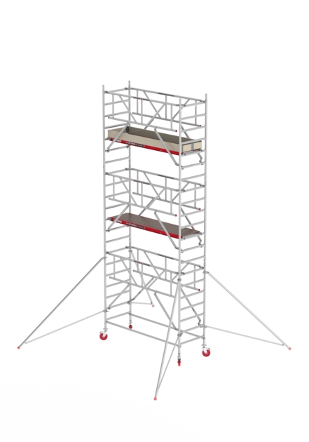 Altrex T415106 RS TOWER 41 PLUS-S Altezza di lavoro 7,2 m Legno 1,85 Safe-Quick