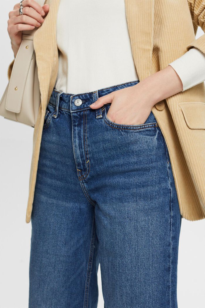 Retro-Jeans mit weitem Bein