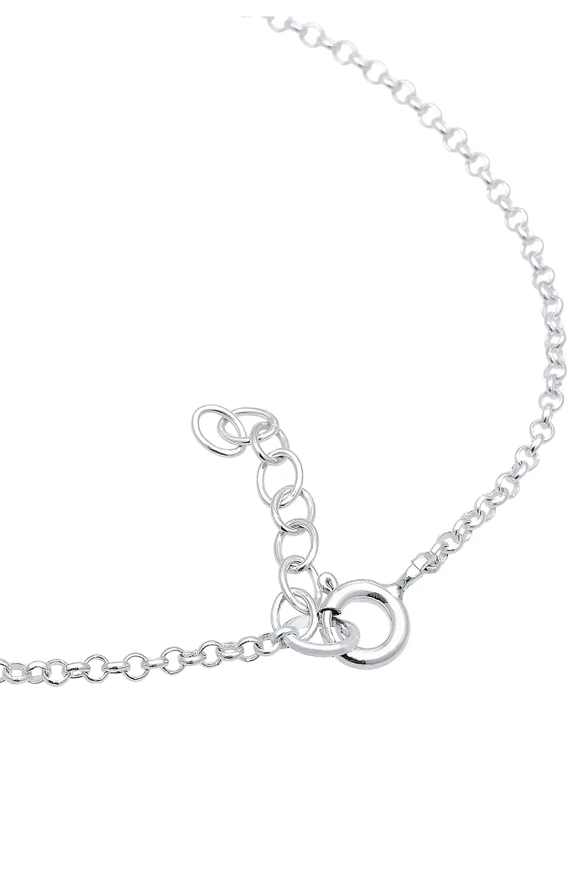 ELLI  Armband Basic Erbkette Flugzeug Travel Reise 925 Silber