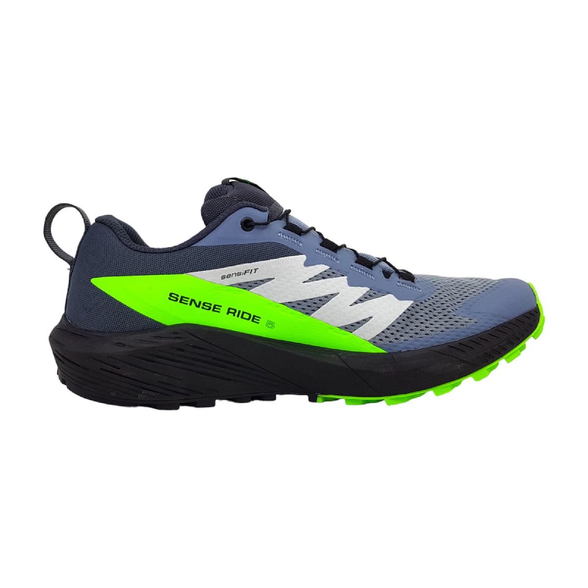 Salomon Sense Ride 5 GTX L4731280028 Grau flint/ black/ green gecko