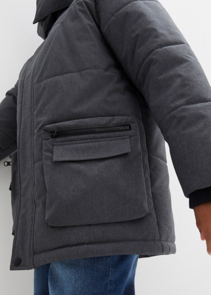 Jungen Parka mit Kapuze