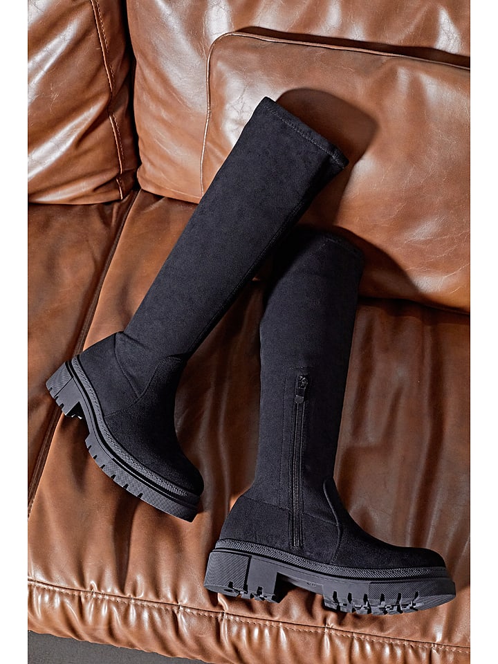 Sixth Sens Stiefel in Schwarz günstig kaufen