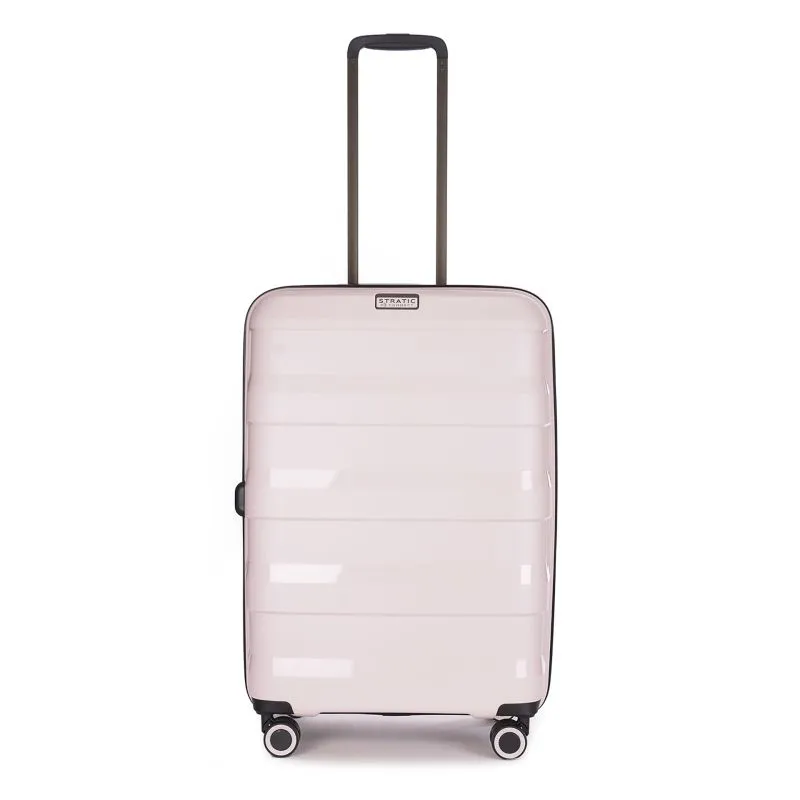 Stratic Straw + - Hartschalen Koffer M (65 cm) - rose