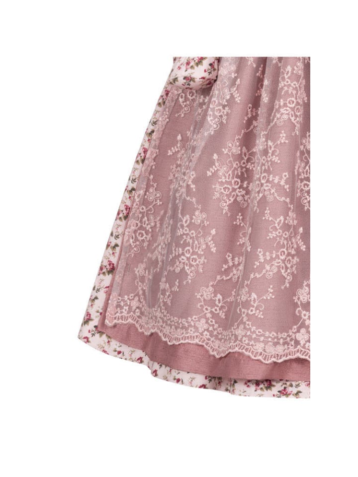 Nübler Kinderdirndl 3-teilig Matilda in Rosé günstig kaufen