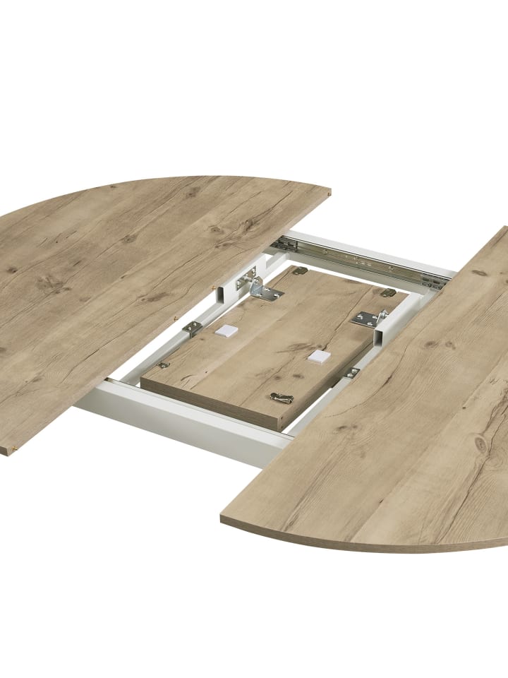 B&D Home Ausziehstisch LIV in Sandeiche - (B)120-150 x (H)76 x (T)120 cm günstig kaufen onesize
