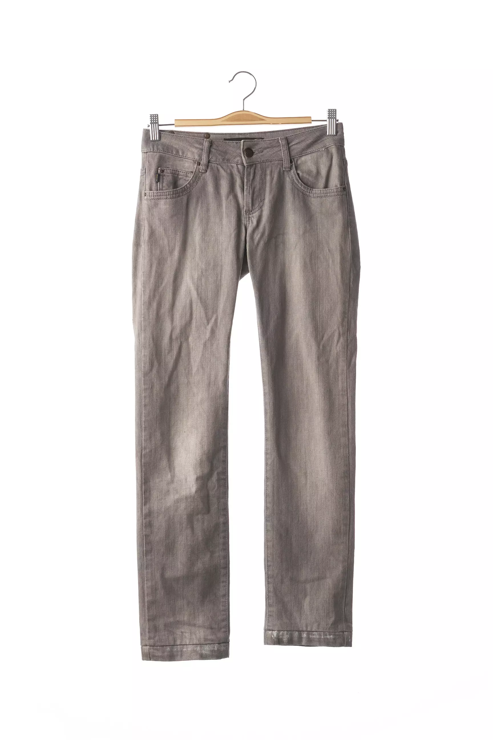 Just Cavalli Jeans Coupe Slim Femme couleur gris