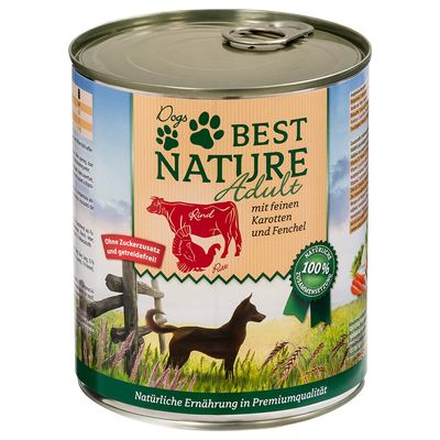Sparpaket Best Nature Dog Adult 12 x 800 g