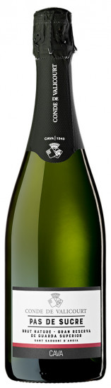 2019 PAS DE SUCRE Cava DO - Cava Conde de Valicourt