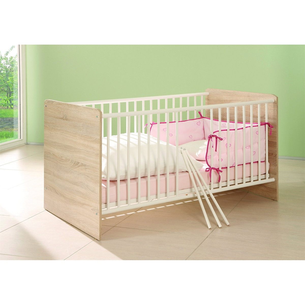 Babyzimmer 2-teiliges Set Wiki 145 x 75 x 79 cm