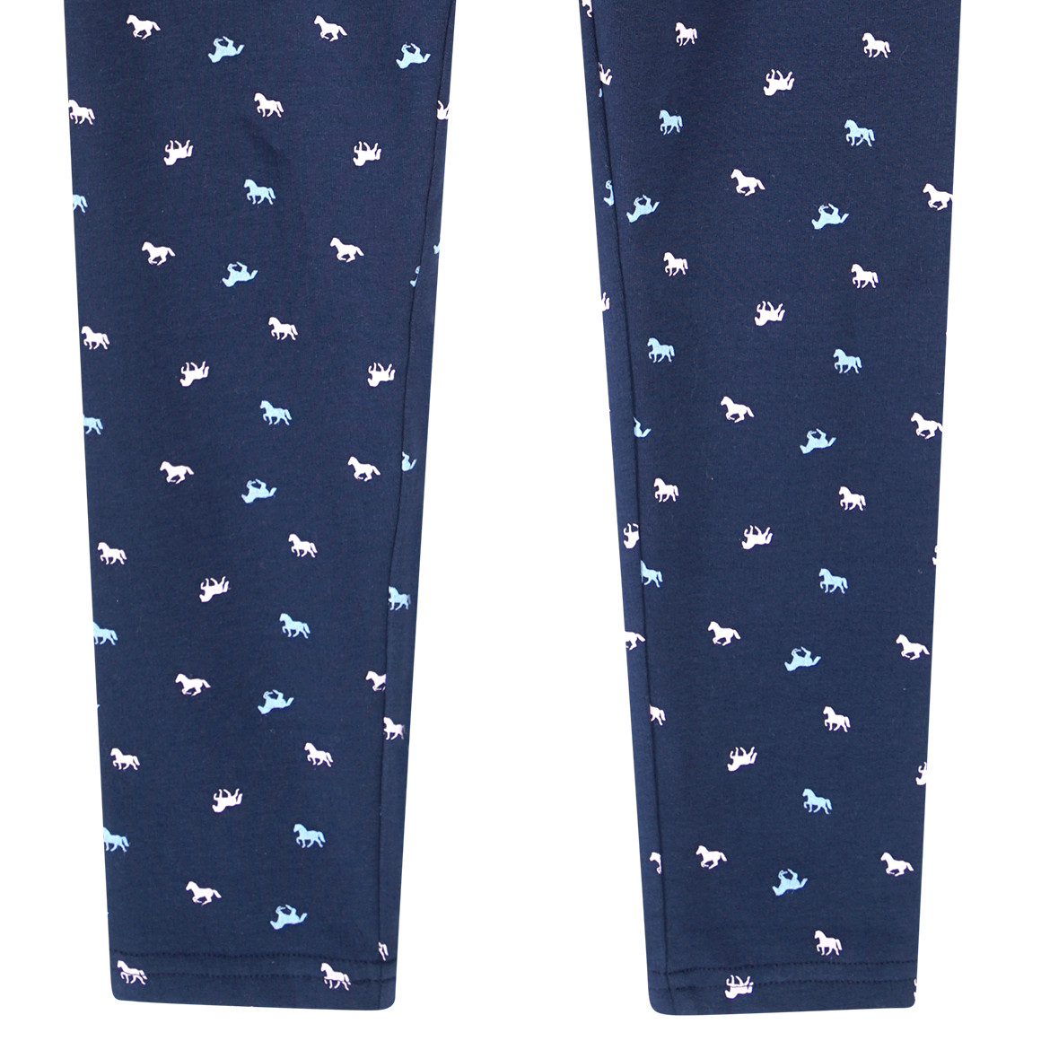 Mädchen Leggings mit Pferde-Allover