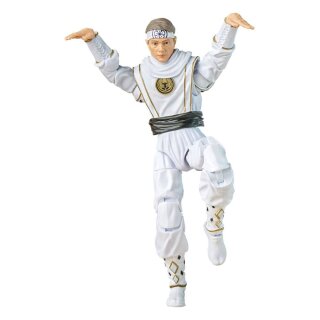 Power Rangers x Cobra Kai Ligtning Collection Actionfigur: Morphed Daniel LaRusso - White Crane Ranger