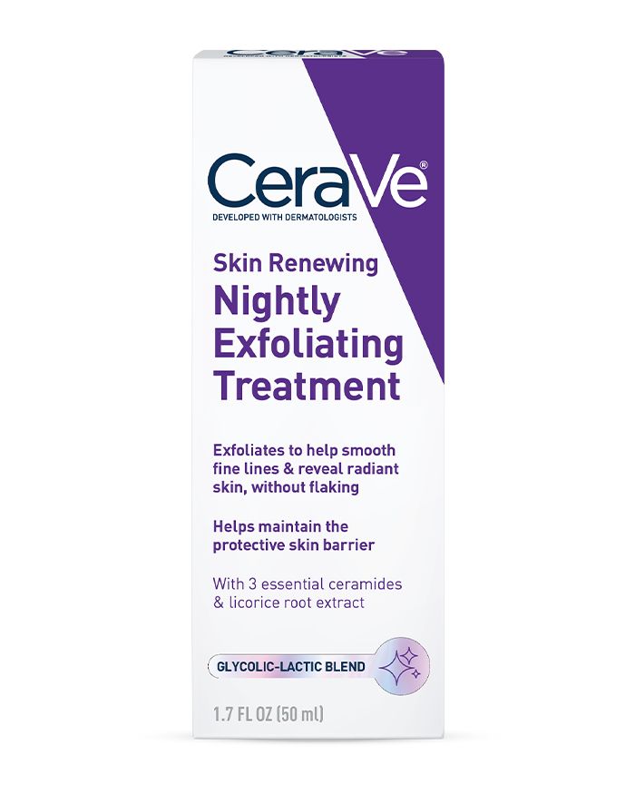 Sérum exfoliant de nuit régénérant pour la peau, à base d'AHA et d'un mélange d'acides glycolique et lactique.