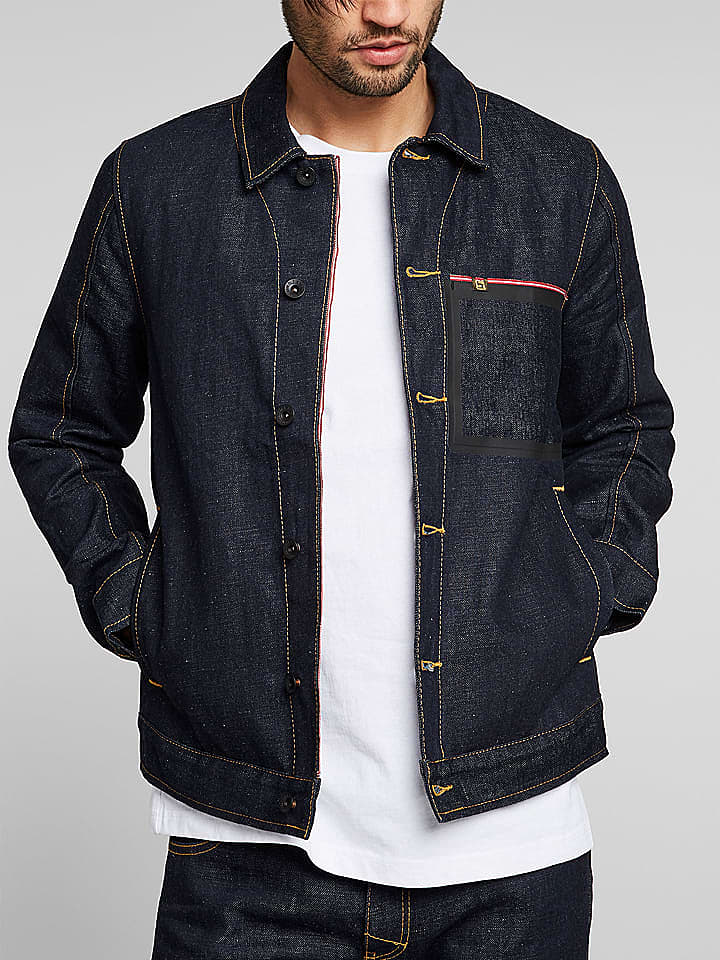 H.I.S Jeansjacke in Dunkelblau günstig kaufen XL