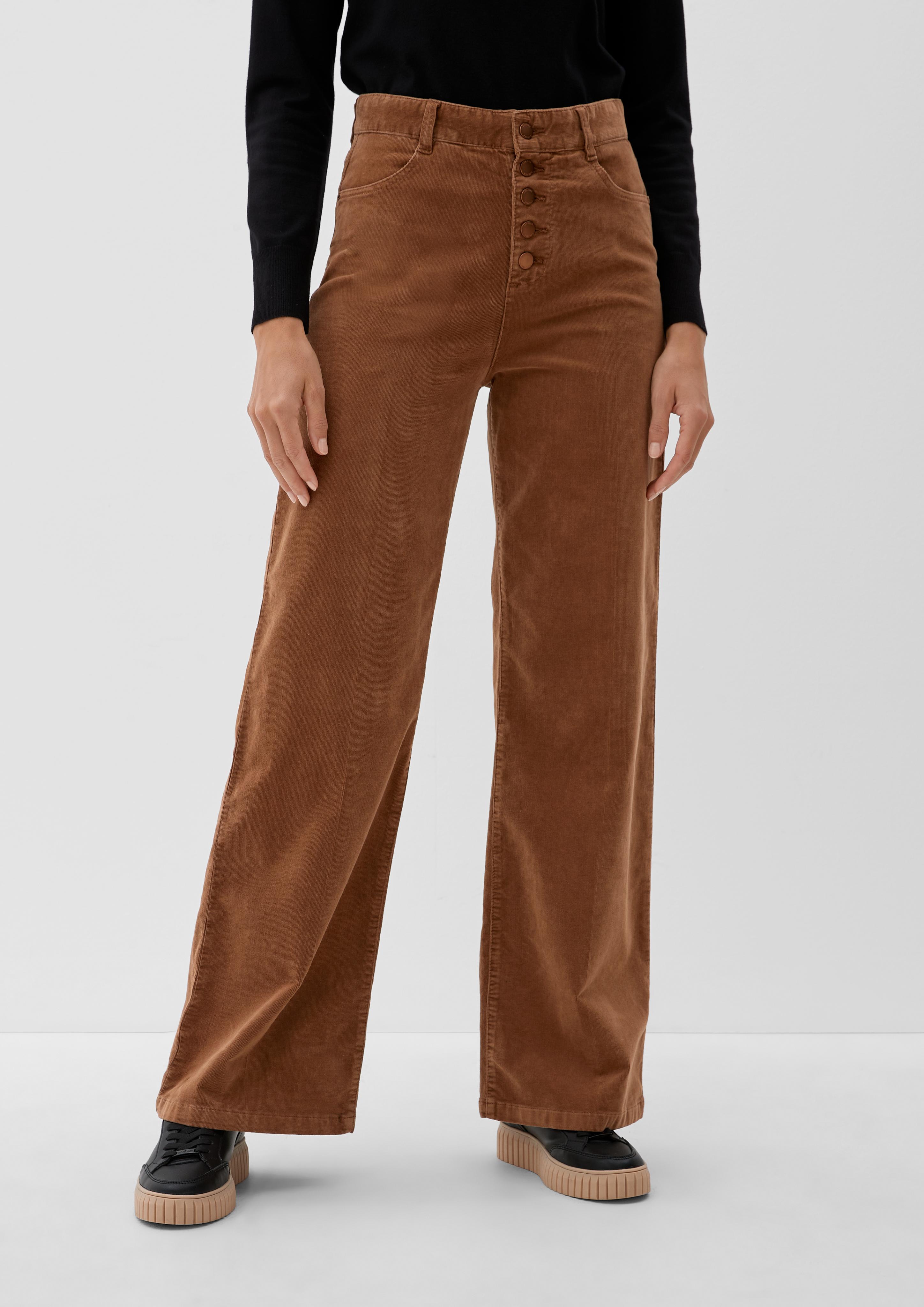 Cordhose mit Knopfleiste  2121489-8764