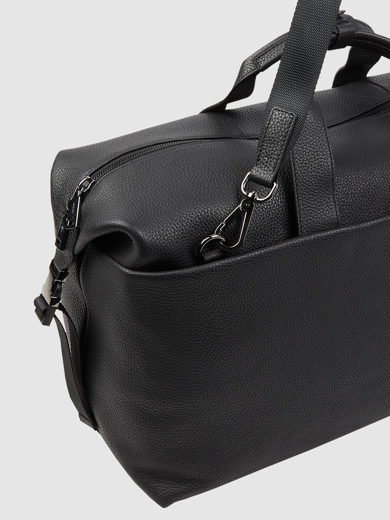 Weekender mit abnehmbarem Schulterriemen Modell 'Cardona Maik' in schwarz