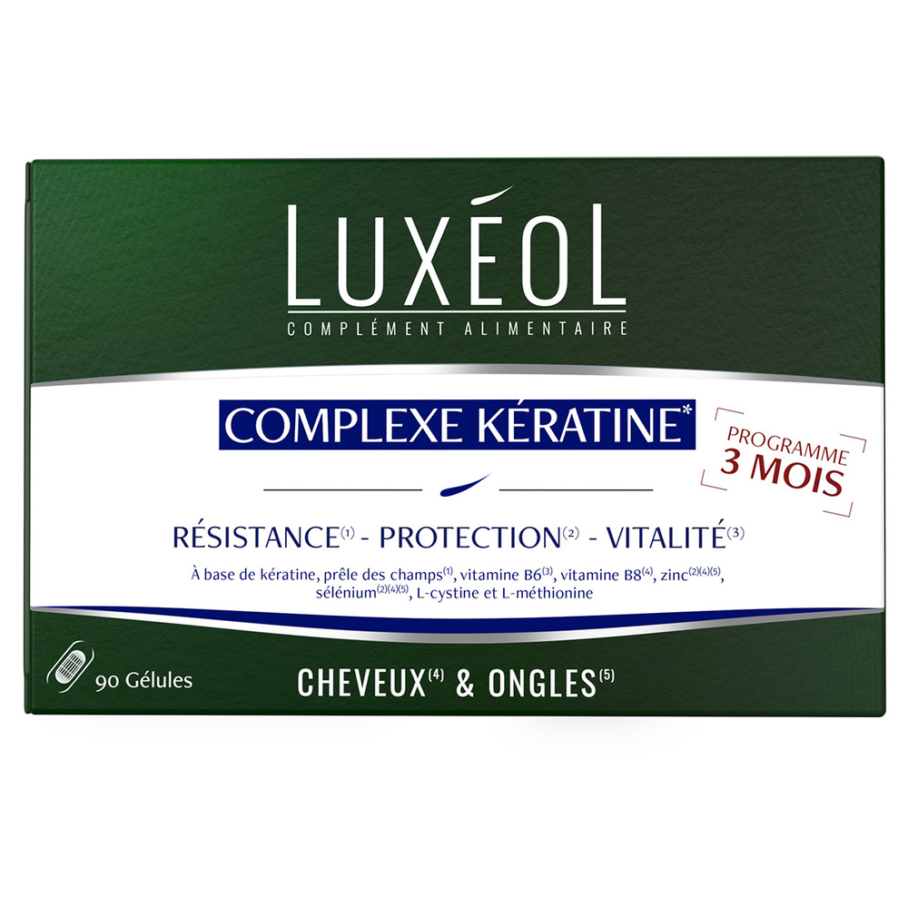 Luxéol Luxéol - Complexe Kératine Compléments alimentaires