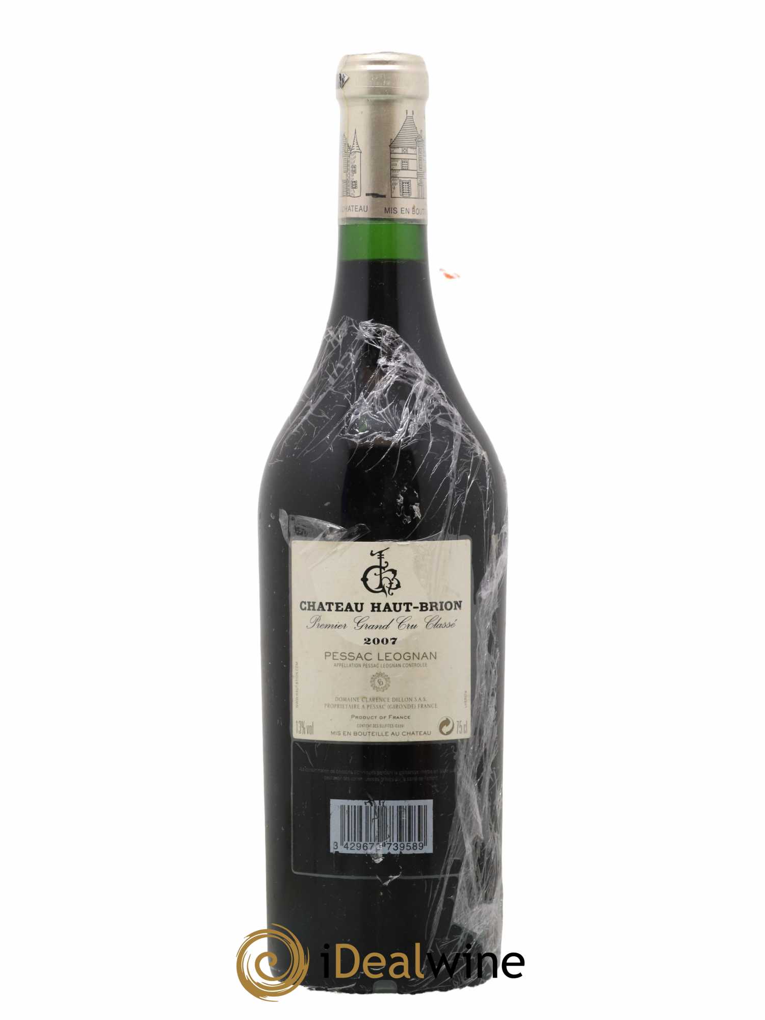 Château Haut Brion 1er Grand Cru Classé  2007 - Lot de 1 Bouteille