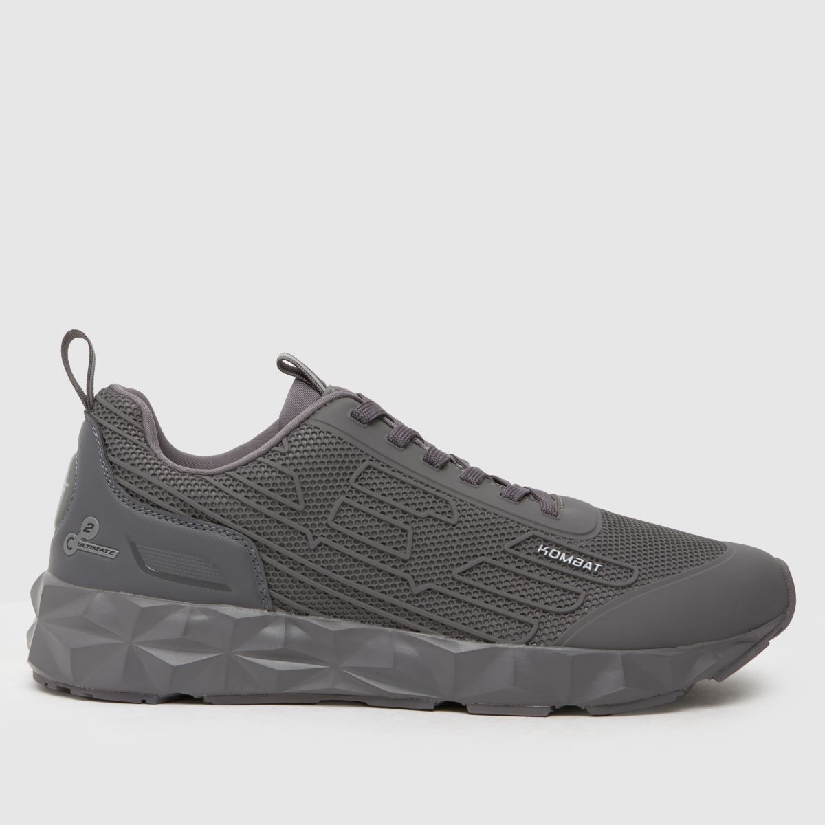 EA7 Emporio Armani – Kombat – Grå sneakers