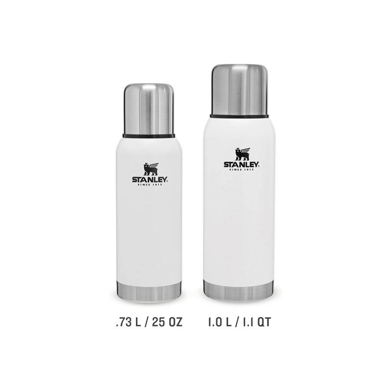 Stanley Thermoflasche, Adventure Edelstahl-Vakuumflasche 1.1qt \/ 1l Polar