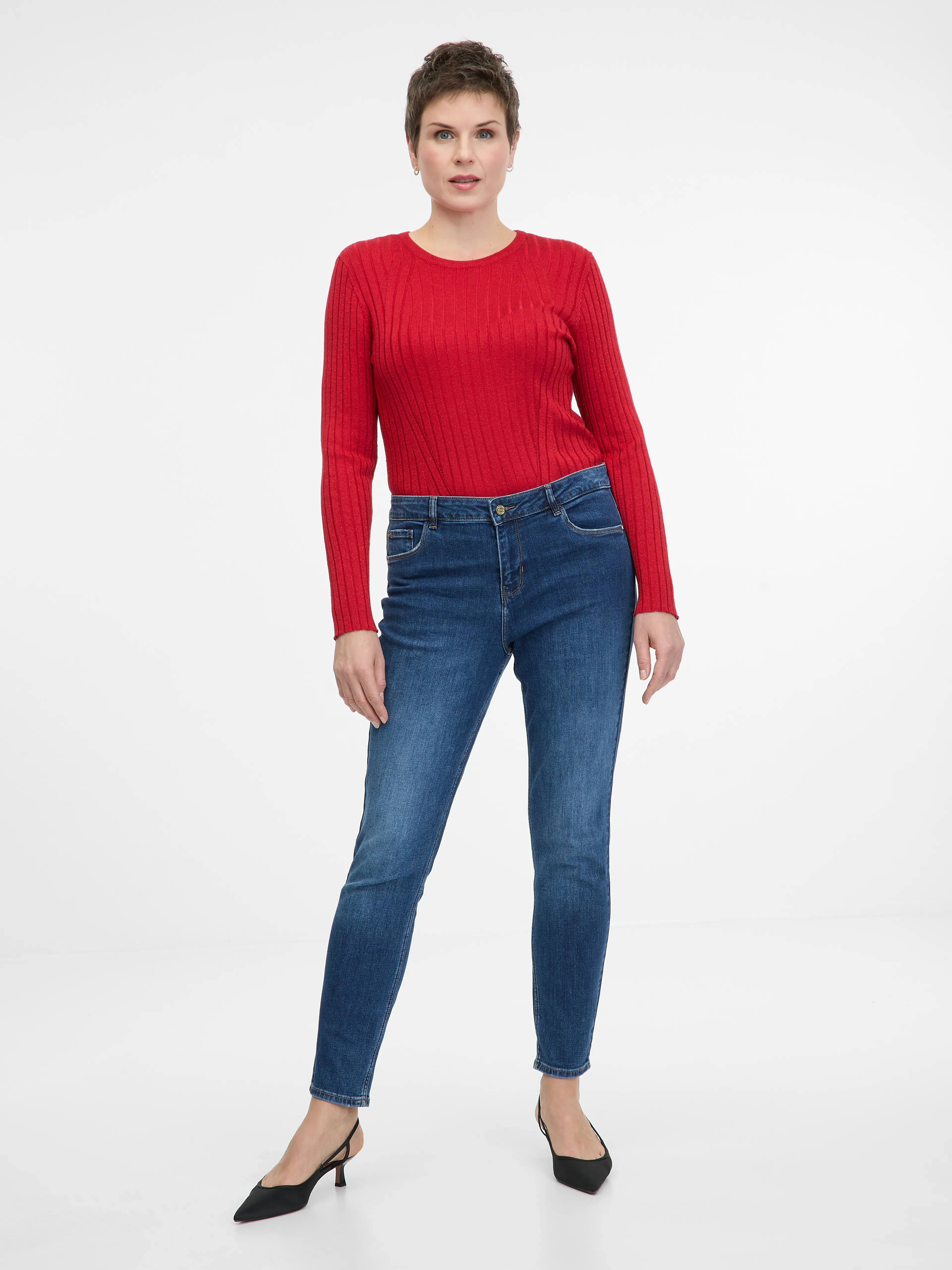 Dunkelblaue Jeggins Jeans Damen ORSAY