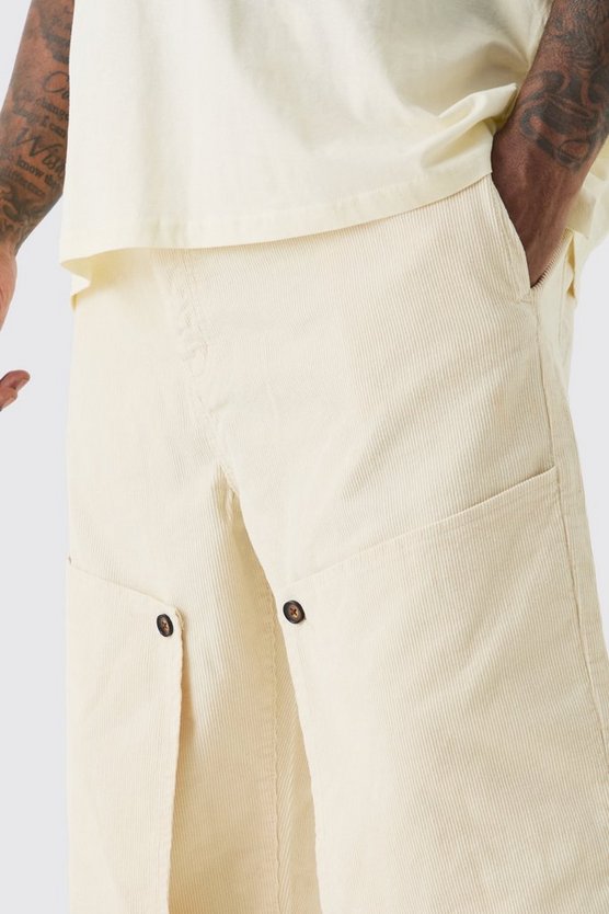 Plus lockere Cord-Hose