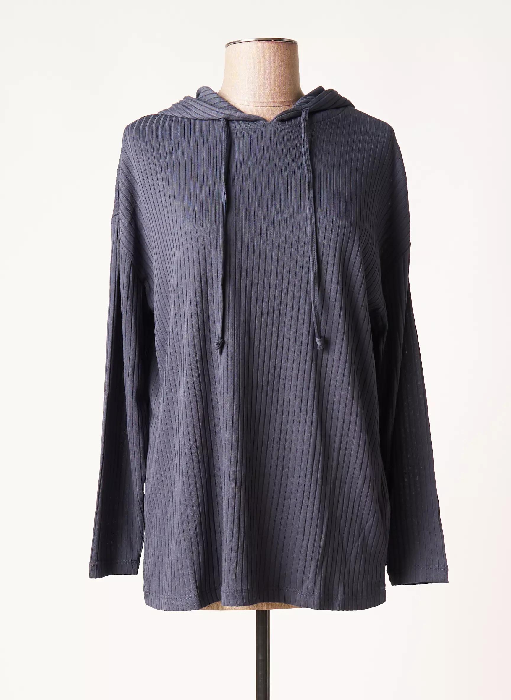 Pieces Sweat Capuche Femme couleur bleu