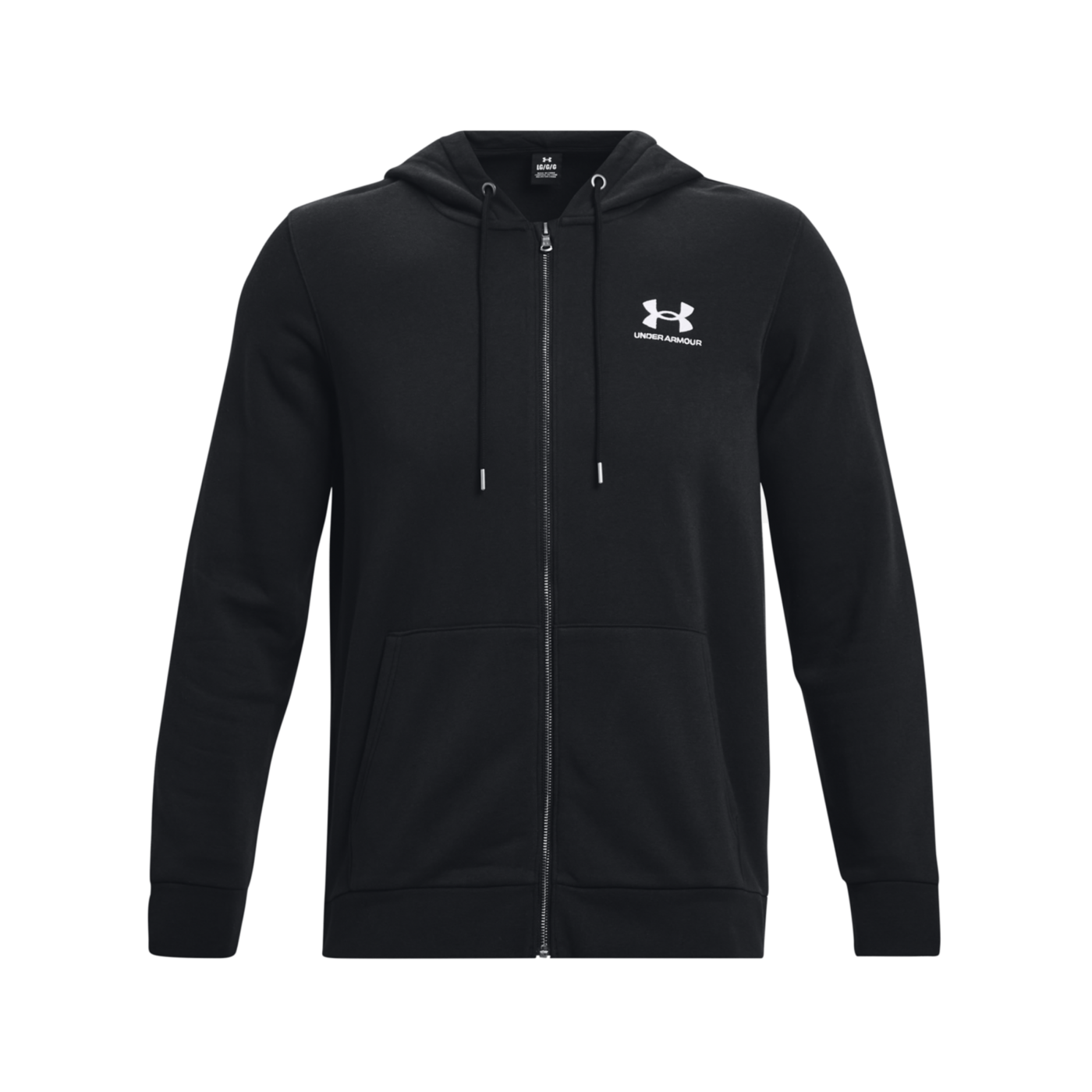 Under Armour Ess Fleece Kapuzenjacke Schwarz F001