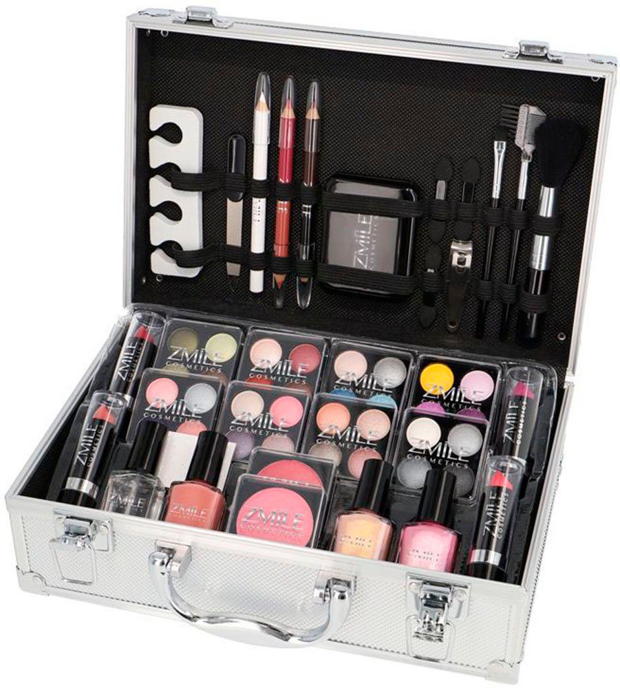 ZMILE COSMETICS Kosmetik-Koffer French Manicure, 58-tlg., vegane Kosmetik