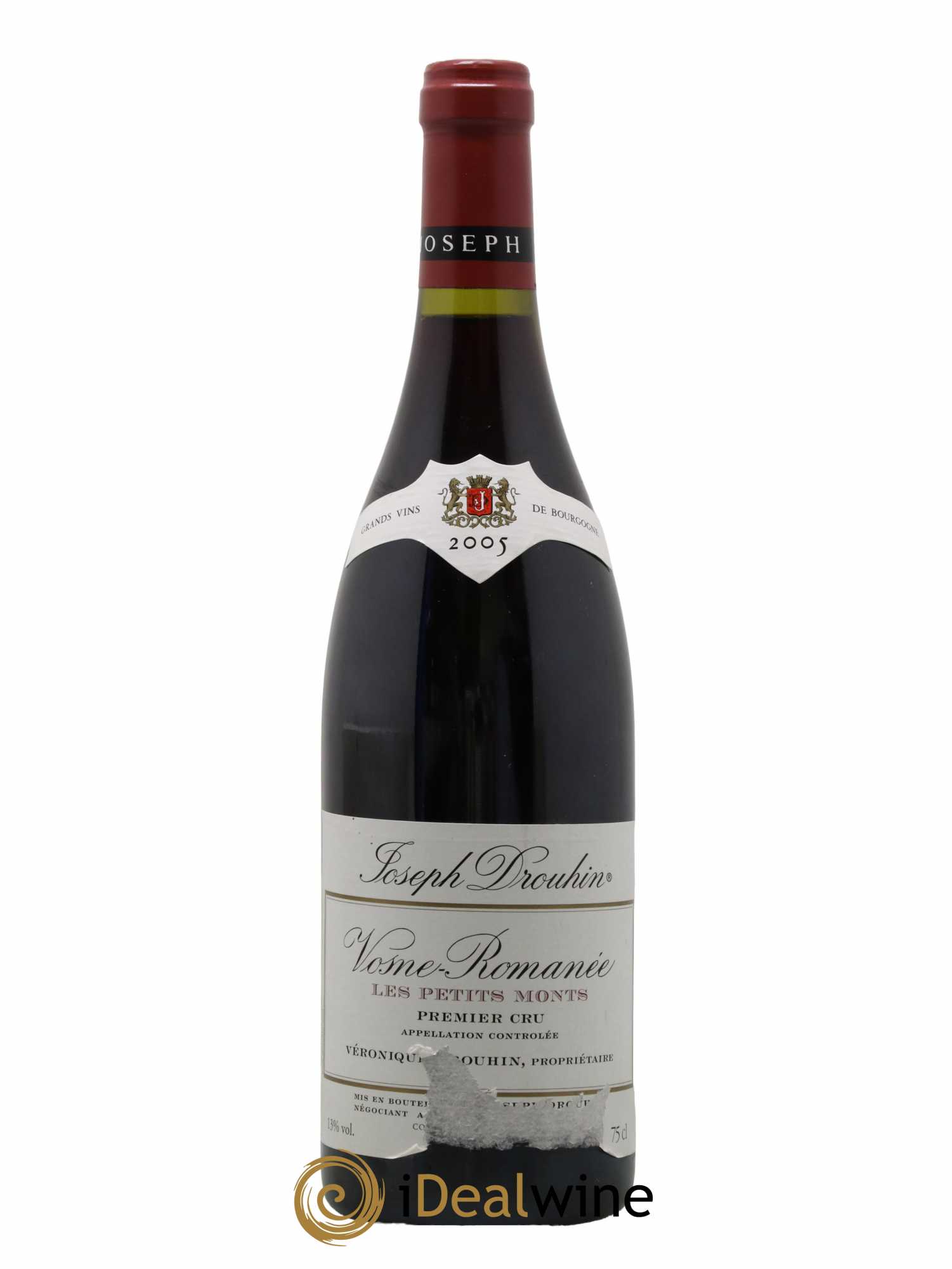 Vosne-Romanée 1er Cru Les Petits Monts Joseph Drouhin  2005 - Lot de 1 Bouteille