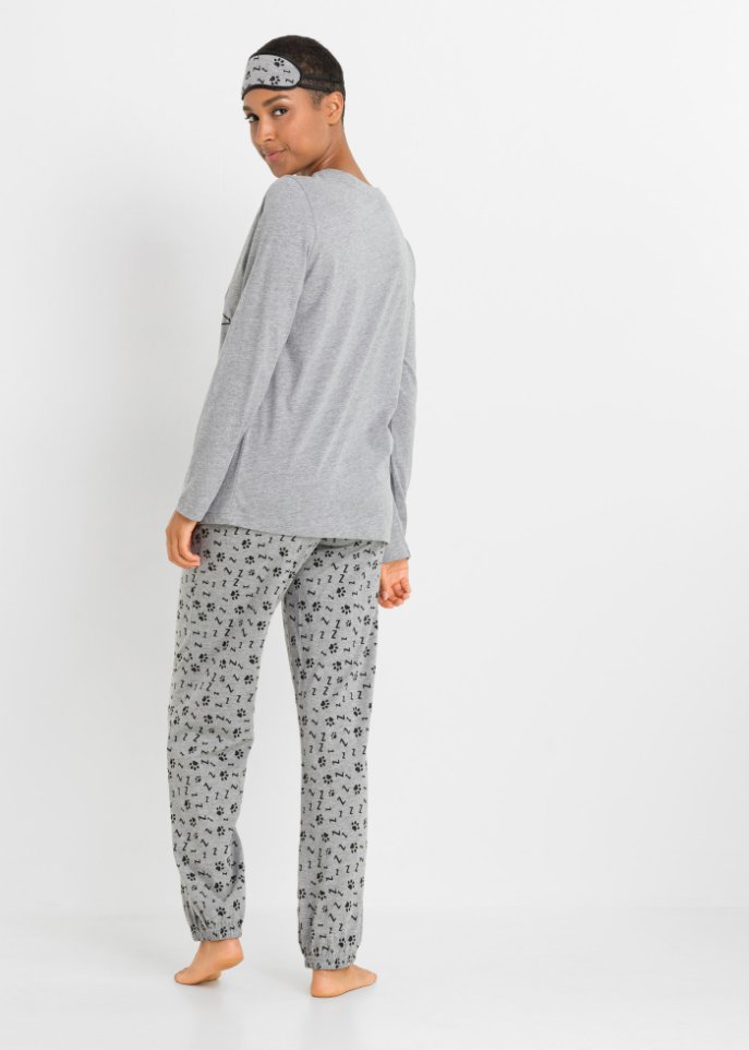 Pyjama mit Schlafmaske