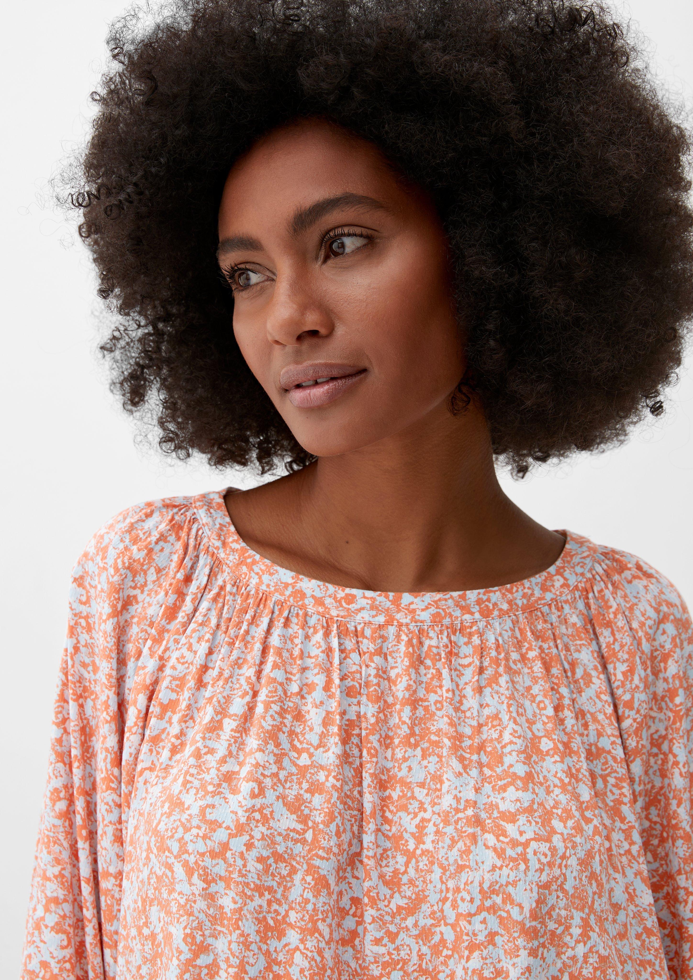 Viskosebluse mit Allover-Muster  2128336-27A1