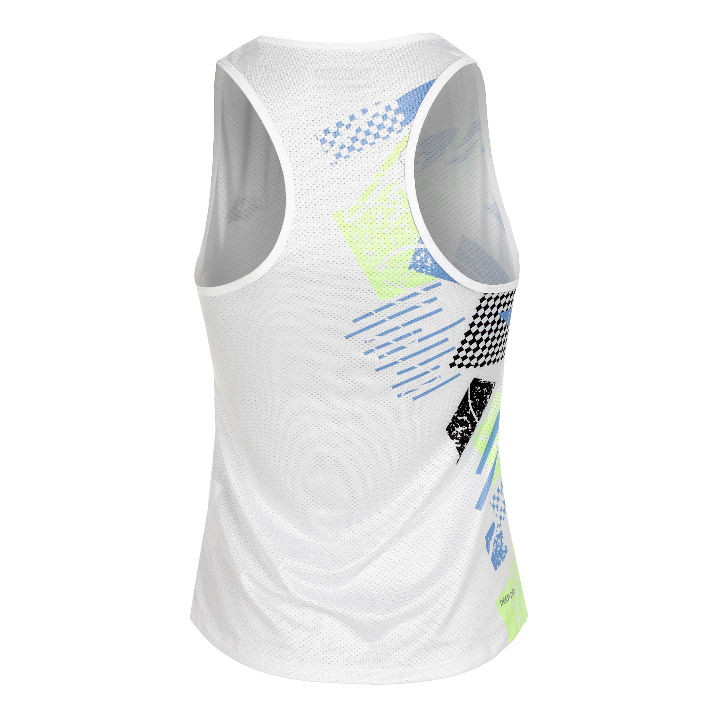 Tech W I D5 Tank-Top Damen - Weiß, Mehrfarbig