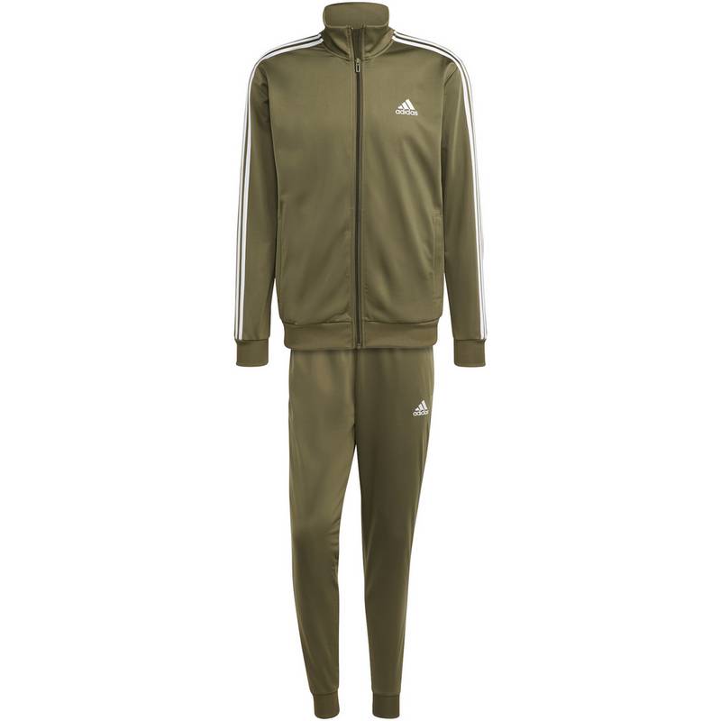 adidas BASIC 3-STREIFEN TRICOT Trainingsanzug Herren