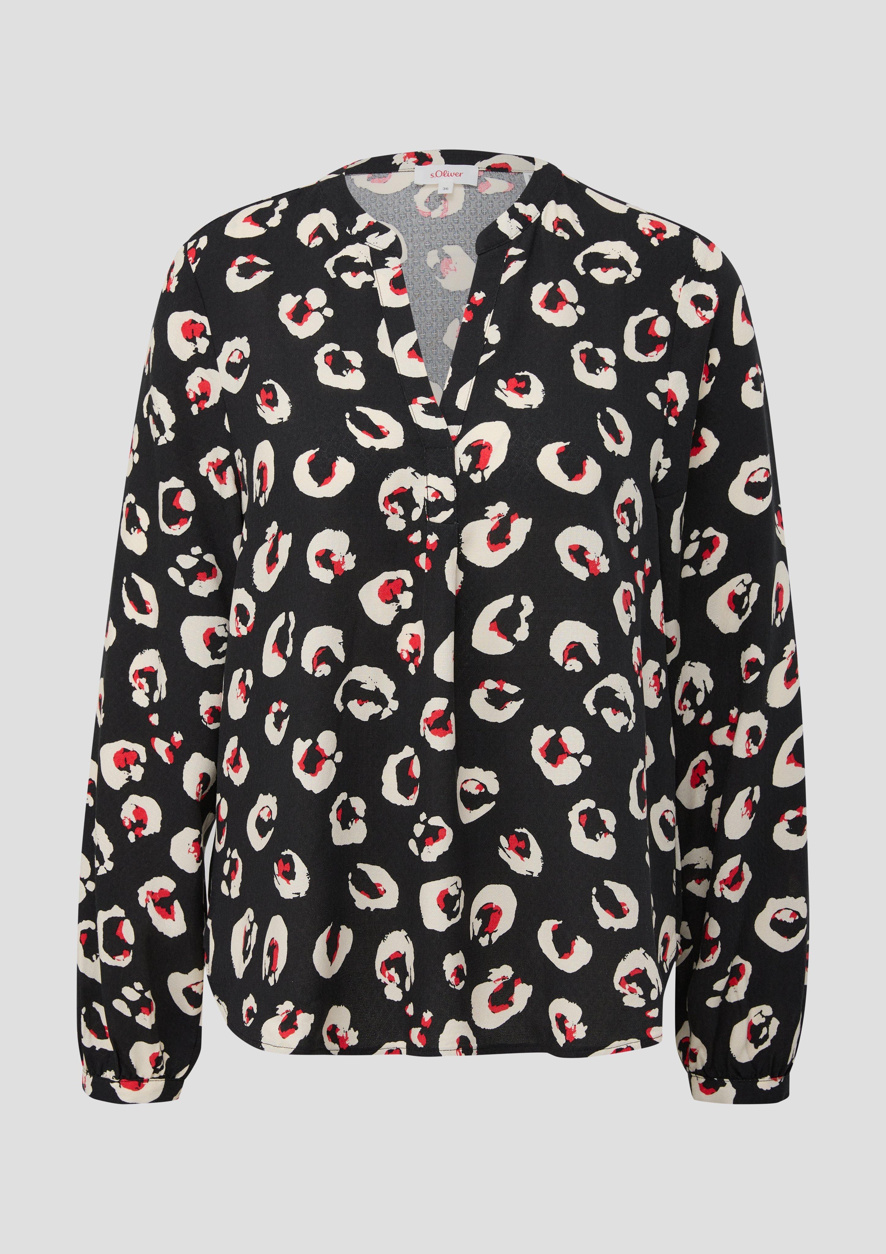 Viskosebluse mit Dobby-Struktur  2139035-99A1