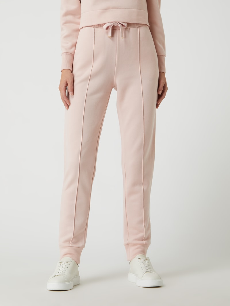 Sweathose aus Baumwoll-Lyocell-Mix in rosa