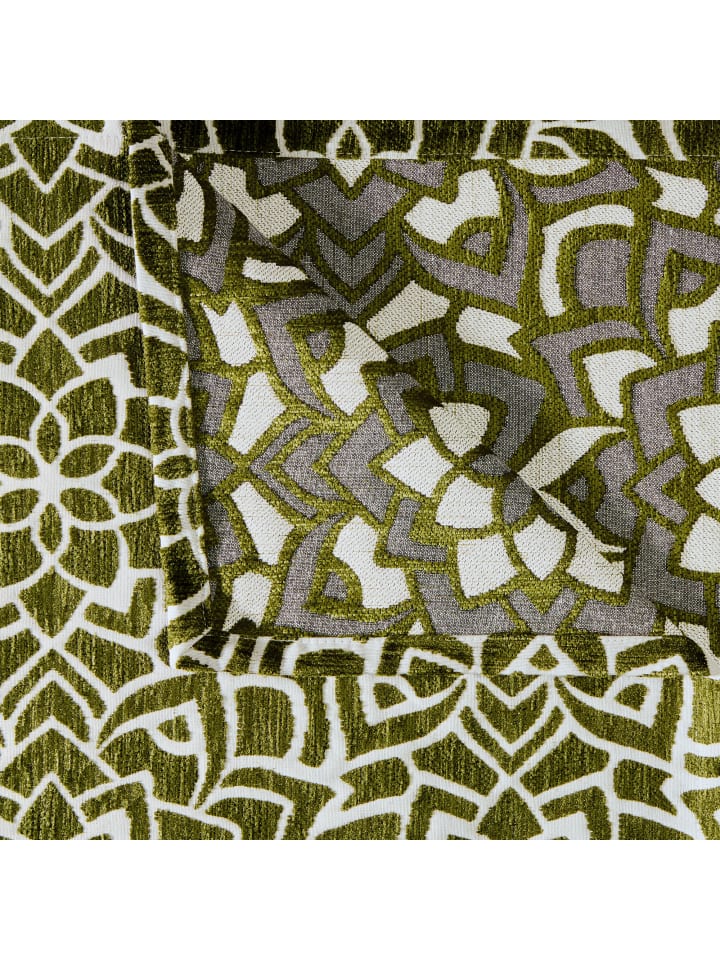 Erwin Müller Jacquard Tischläufer in grün günstig kaufen