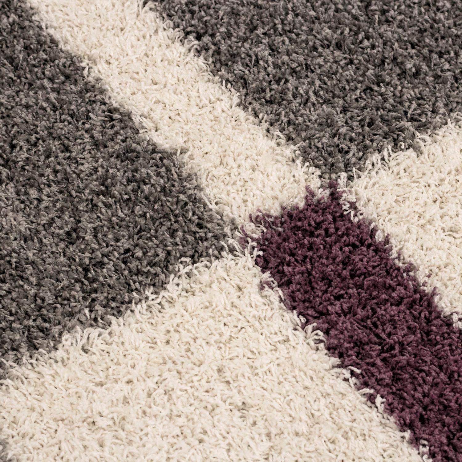 Hochflor-Läufer Gala Shaggy 2505, Ayyildiz Teppiche, rechteckig, Höhe: 30 mm, 80cm x 250cm (BxL)