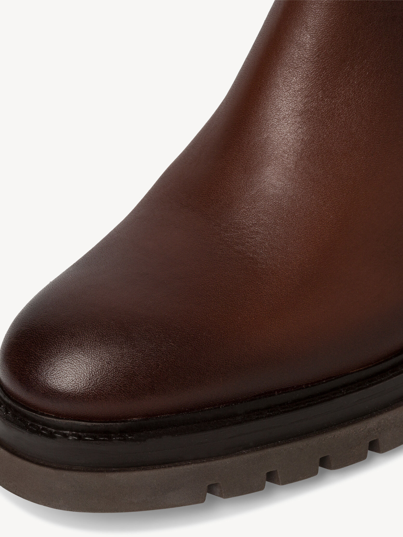 Bottes en cuir - marron