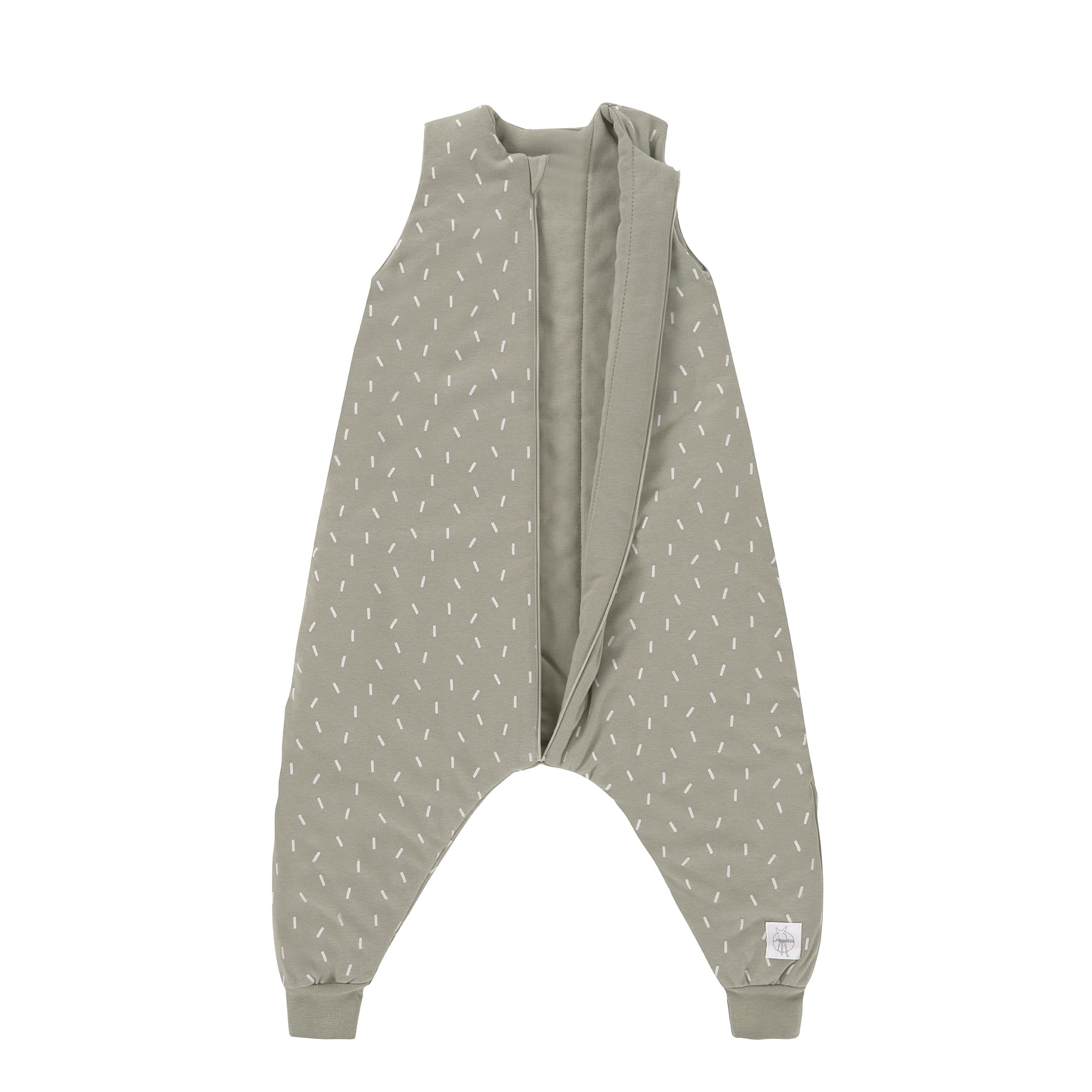 Kinder Schlafoverall 2,5 TOG, Speckles, Olive
