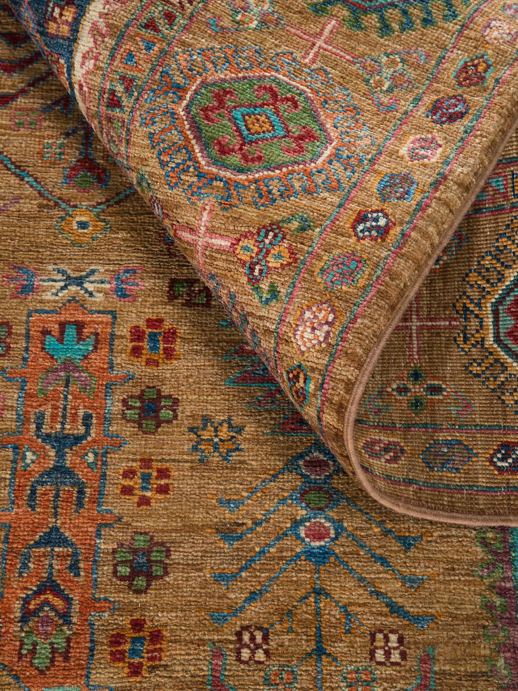 Kazak Ghazni ca. 173 x 254 cm, Unikat / Einzelstück