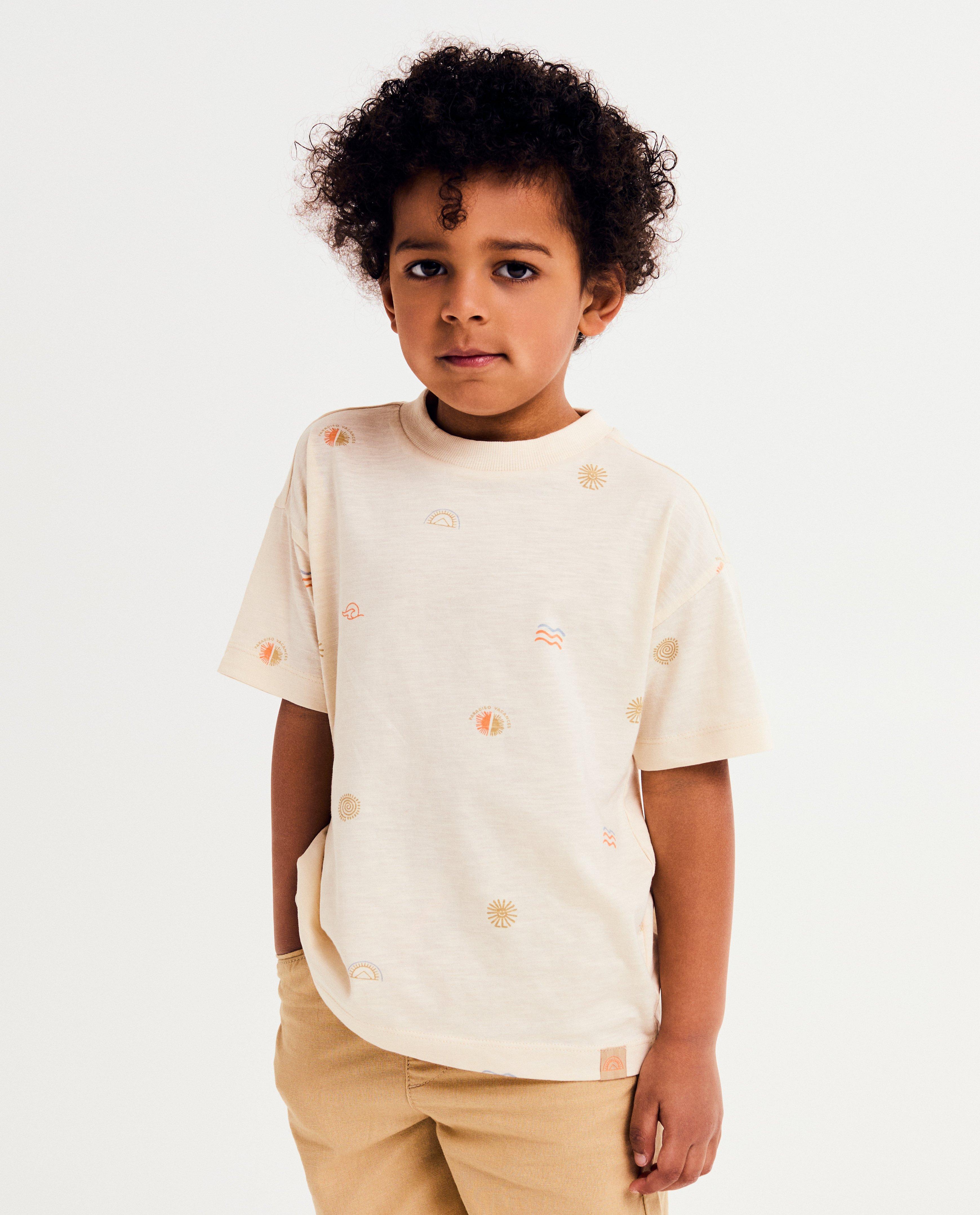 Tricou Maya cu imprimeu alb