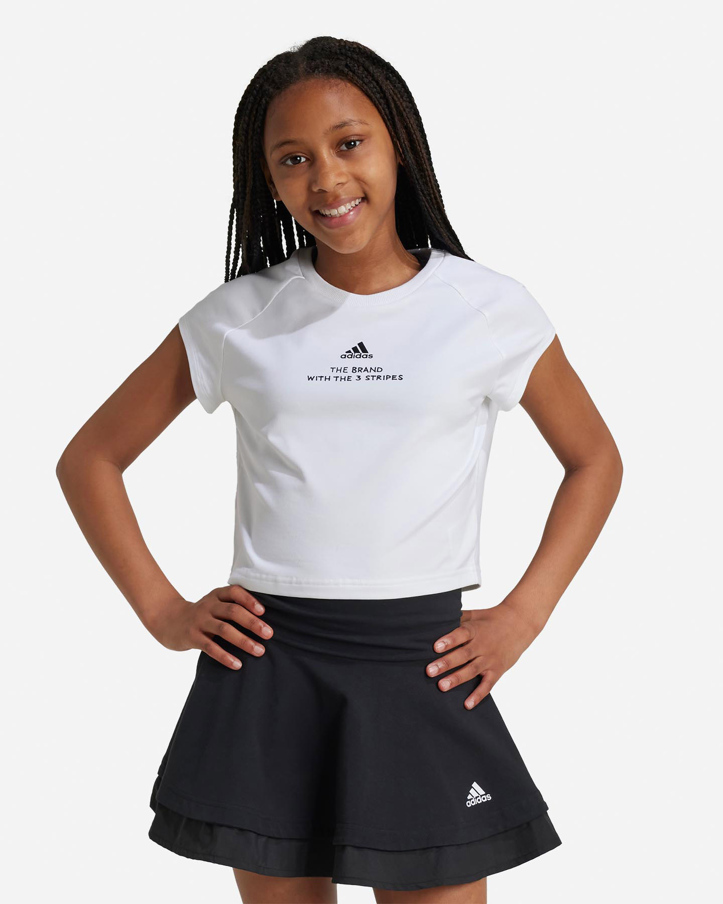 T-shirt Adidas Crop Street Jam Jr IV9423
