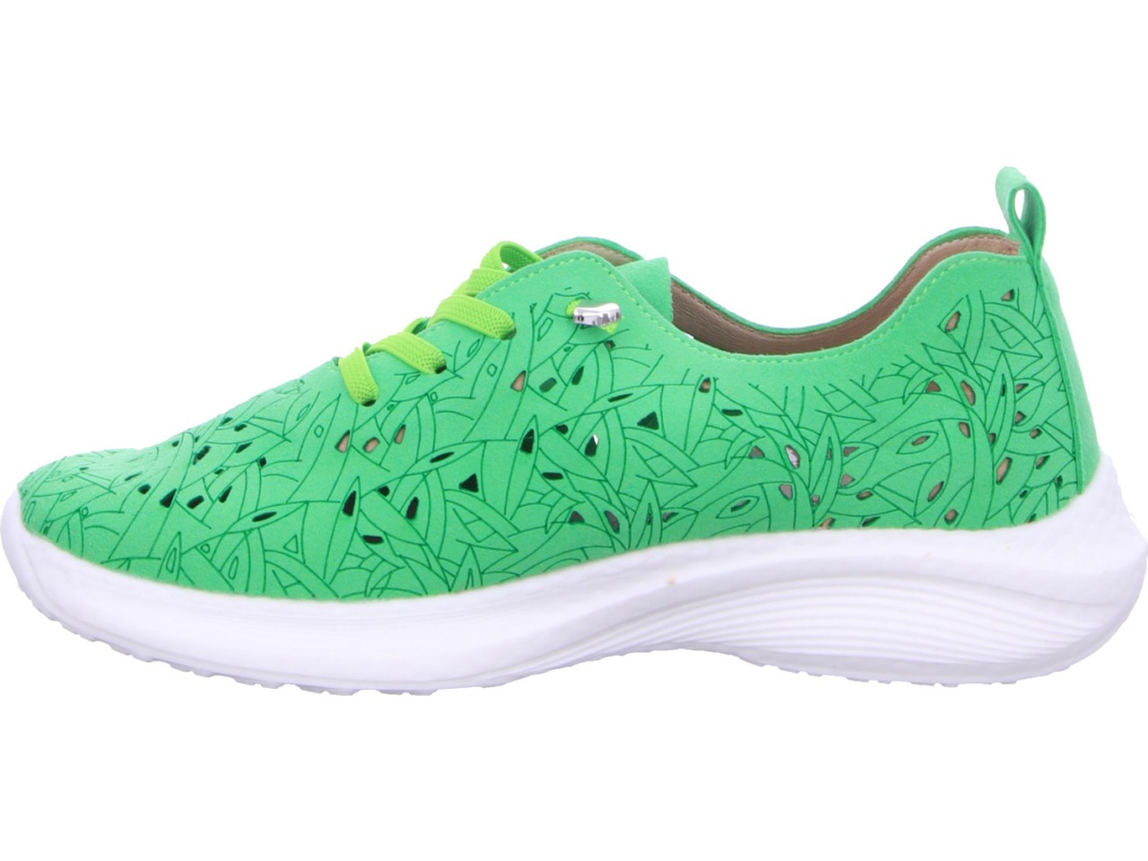 DIVERSE Sportliche Slipper grün