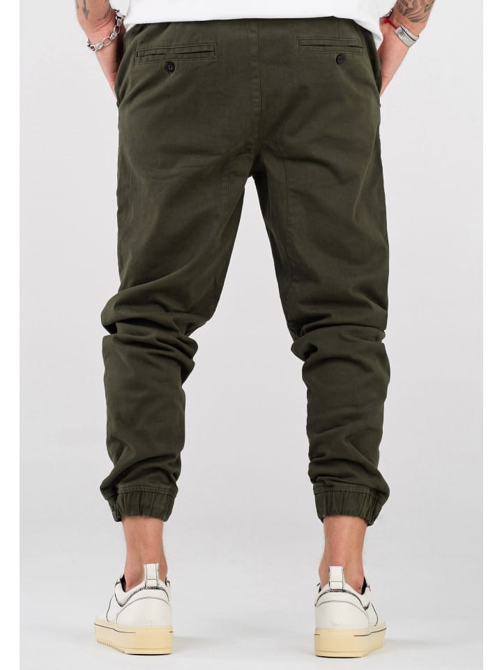 SOULSTAR Chino-Jogger - MPNOWRA Jogger-Hose Jeanshose Stoffhose in Khaki günstig kaufen