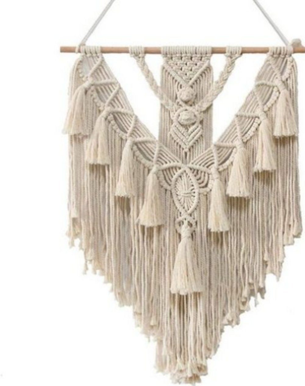 Wandteppich Wandbehang, Wanddekoration, Chic Bohemian Woven Tapisserie 45 x 90 cm, EBUY